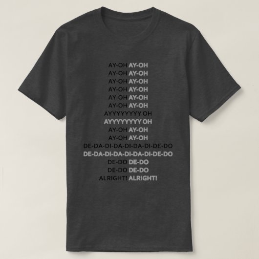 AYOH Live Aid 1985 T-shirt (Design voorkant)