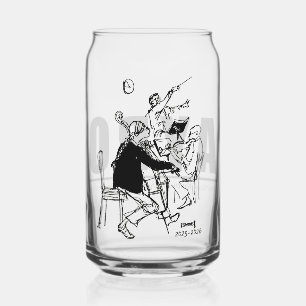AYPO 25-26 Seizoen Beperkte Cartoon Kan Glas 16oz