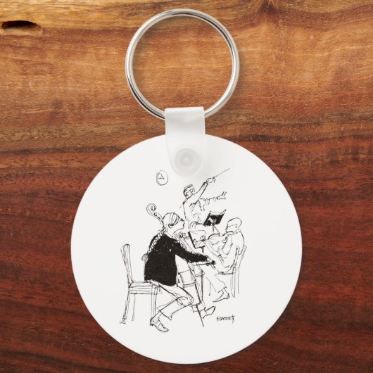 AYPO 25-26 Seizoen Beperkte Cartoon Sleutelhanger (Voorkant)