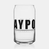 AYPO kan glas 16oz (Voorkant)