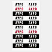 AYPO Multiple Logo Labels (Vel)