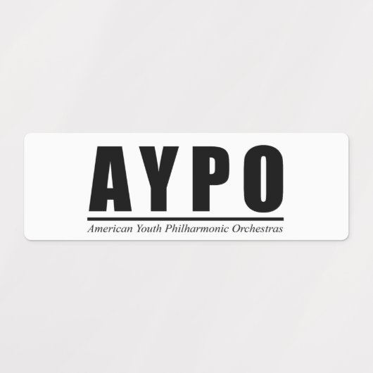 AYPO Multiple Logo Labels (Design 1)