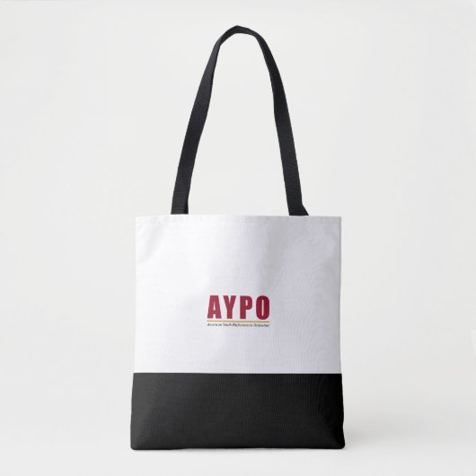 AYPO Red Logo Tas (Voorkant)