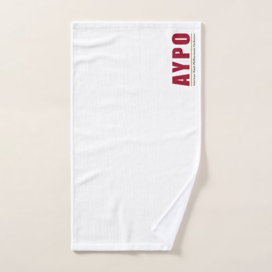 AYPO Rode Logo handdoek (Handdoek)