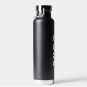 AYPO Waterfles Zwart met Witte Logo (Rechts)