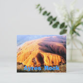 Ayres Rock Uluru Australia briefkaart (Staand voorkant)