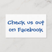 Ayres Way Pet Transport Visitekaartje (Achterkant)