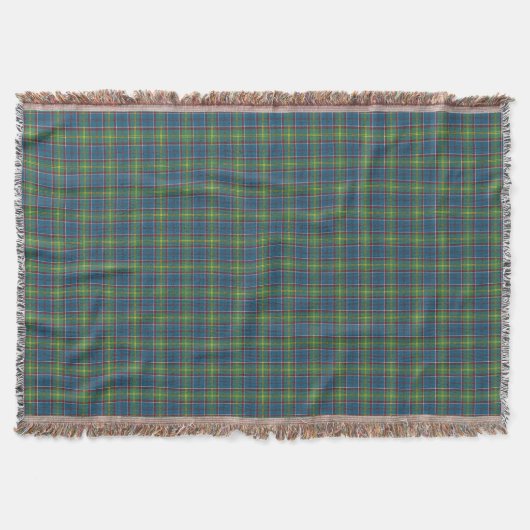 Ayrshire District Tartan Throw Blanket Deken (Voorkant)