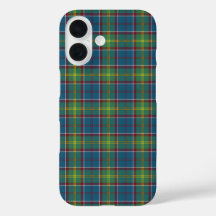 Ayrshire Schotland Tartan Blauw en Groen Plaid
