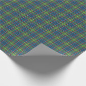 Ayrshire Scotland District Tartan Cadeauverpakking Cadeaupapier (Hoek)