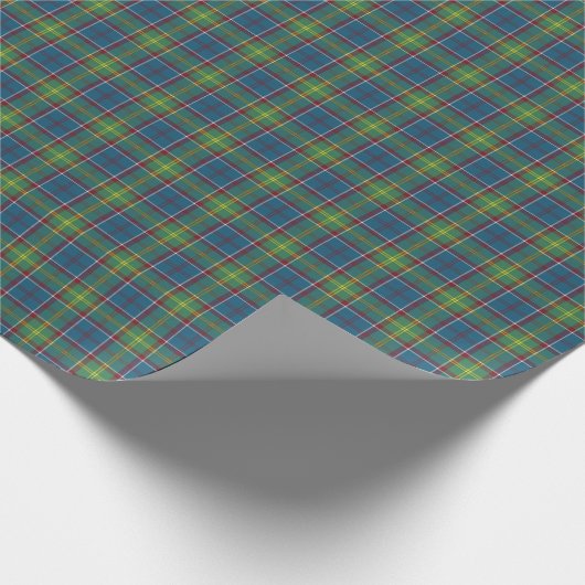 Ayrshire Scotland District Tartan Cadeauverpakking Cadeaupapier (Hoek)