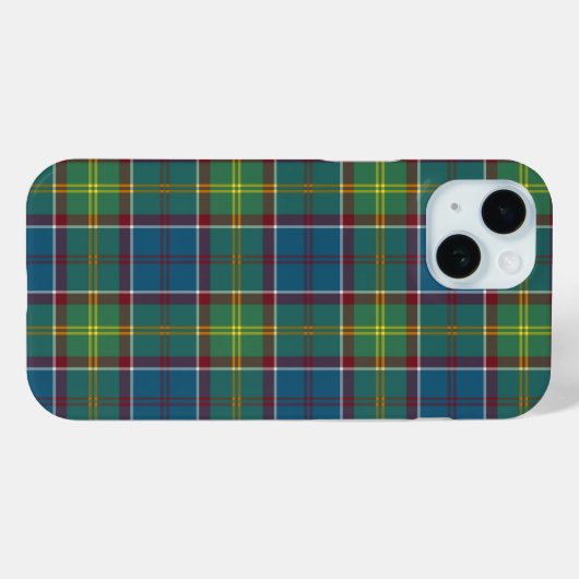 Ayrshire Scotland District Tartan Pattern Case-Mate iPhone Case (Achterkant (horizontaal))