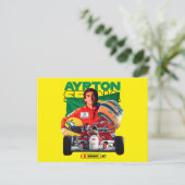 Ayrton Senna Briefkaart (Staand voorkant)