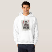 Ayrton Senna Stamp Hoodie (Voorkant volledig)