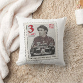 Ayrton Senna Stamp Kussen (Deken)