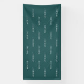 Ayucell 4x8 Step en Repeat Banner - Groen (Verticaal)