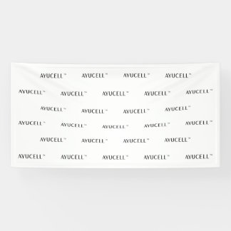 Ayucell 4x8 Step en Repeat Banner - Wit
