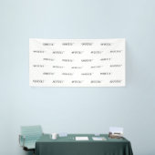 Ayucell 4x8 Step en Repeat Banner - Wit (Beurs)