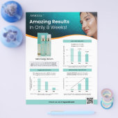 Ayucell Skin Energy Serum Verkoopblad Flyer (Enkel)