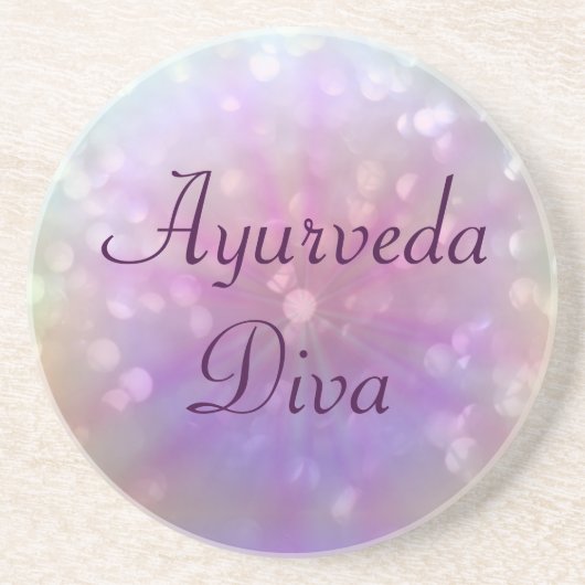 Ayurveda Diva Zandsteen Onderzetter (Voorkant)