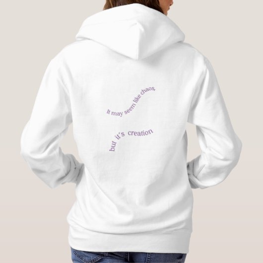 Ayurveda Vata Dosha Hoodie (Achterkant)