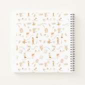 Ayurveda Vata Dosha Notitieboek met oranje rug (Achterkant)