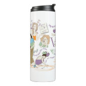 Ayurveda Vata Dosha Thermische Tumbler Thermosbeker (Gedraaid links)