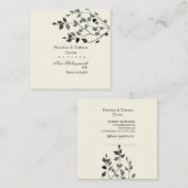 Ayurveda Well Being Medical Health Natuur Elegant Afsprakenkaartje (Voorkant / Achterkant)