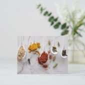 Ayurvedic Warming Specices Briefkaart (Staand voorkant)
