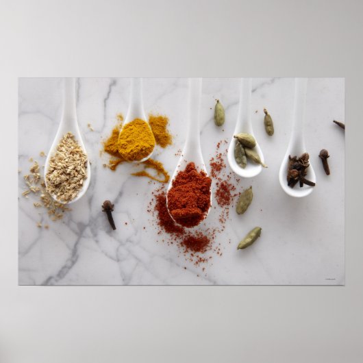 Ayurvedic Warming Specices Poster (Voorkant)