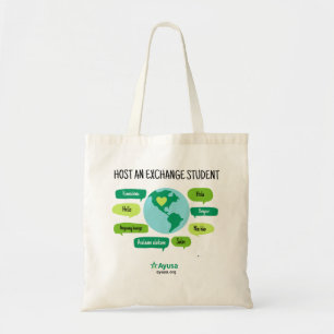 Ayusa Host een Exchange Student Canvas tas