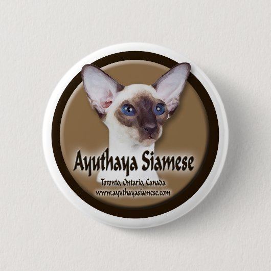 Ayuthaya Cage Sign Ronde Button 5,7 Cm (Voorkant)