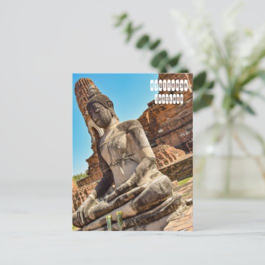 Ayutthaya Briefkaart (Staand voorkant)