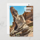 Ayutthaya in Thailand Briefkaart (Voorkant / Achterkant)