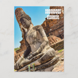 Ayutthaya in Thailand Briefkaart
