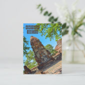 Ayutthaya Koninkrijk in Thailand Briefkaart (Staand voorkant)