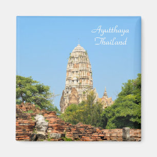 Ayutthaya, oude hoofdstad van Thailand Magneet