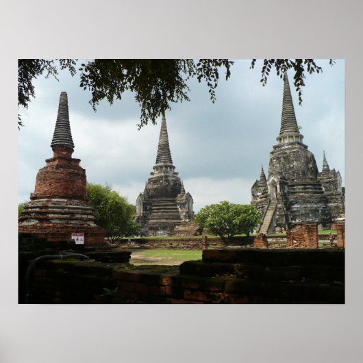Ayutthaya Poster (Voorkant)