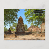 Ayutthaya Ruins Briefkaart (Voorkant)