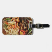 Ayutthaya Spicy Papaya Salad [Som Tam] met Cashew Bagagelabel (Voorkant horizontaal)