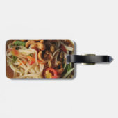 Ayutthaya Spicy Papaya Salad [Som Tam] met Cashew Bagagelabel (Achterkant horizontaal)