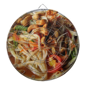 Ayutthaya Spicy Papaya Salad [Som Tam] met Cashew Dartbord