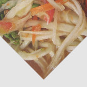Ayutthaya Spicy Papaya Salad [Som Tam] met Cashew Tissuepapier (Detail)