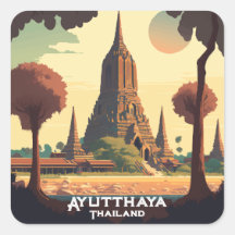 Ayutthaya Thailand Temple Sunset