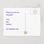 Ayyam-i-Ha Party Invitation Post Cards Uitnodiging Briefkaart (Achterkant)