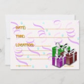 Ayyám-i-Há Party Kaart (Achterkant)