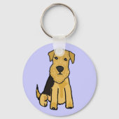 AZ- Airedale Sleutelhanger (Voorkant)