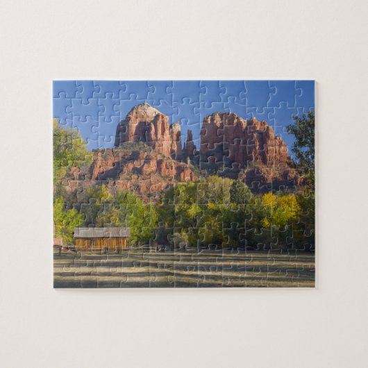 AZ, Arizona, Sedona, Crescent Moon Recreation 2 Legpuzzel (Horizontaal)
