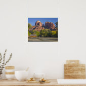 AZ, Arizona, Sedona, Crescent Moon Recreation 2 Poster (Keuken)