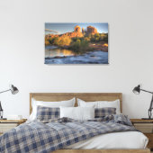 AZ, Arizona, Sedona, Crescent Moon Recreation 3 Canvas Afdruk (Insitu (Slaapkamer))